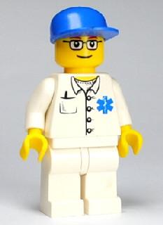 LEGO Minifigure-Doctor-Town / City / Hospital-DOC034-Creative Brick Builders